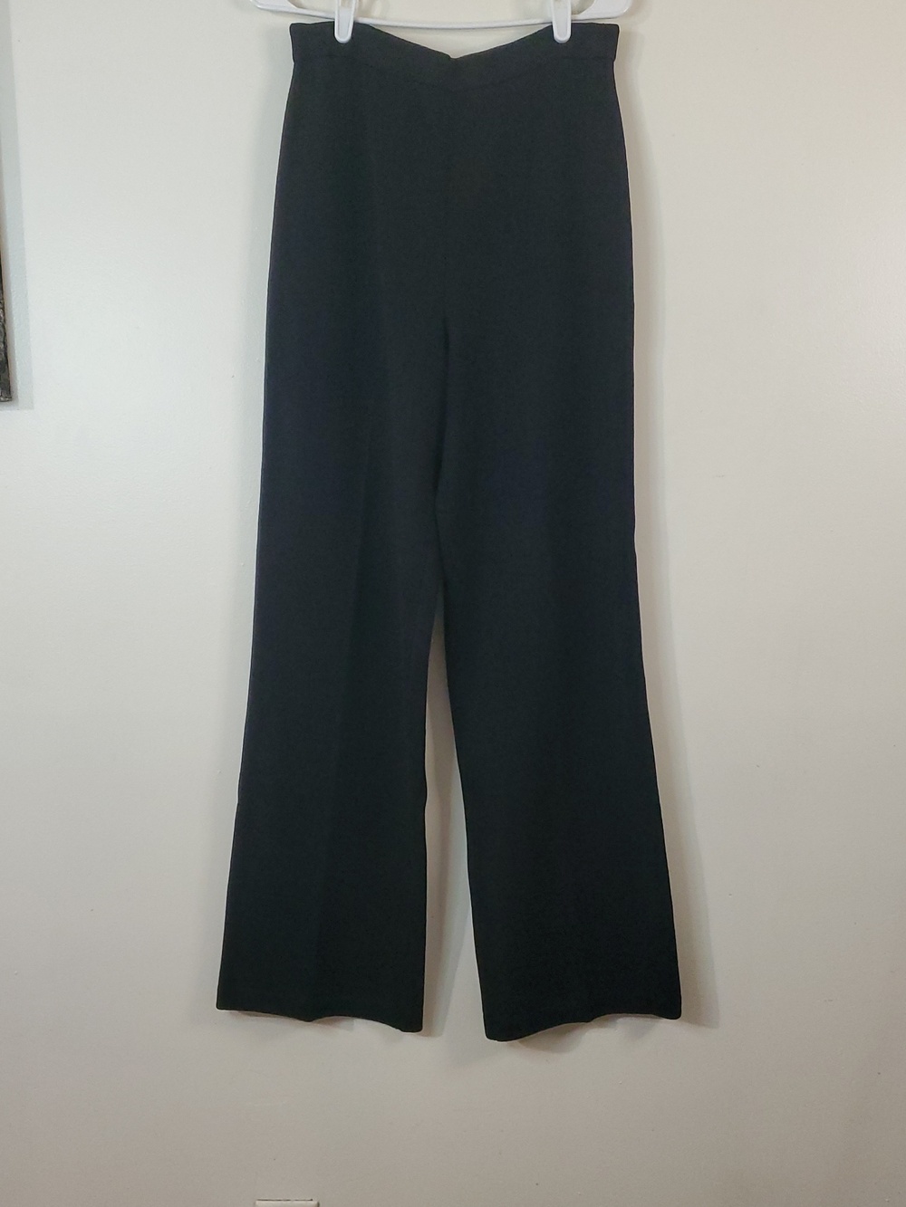 Vintage St.John Evening Black Sweater Knit Suit Size 10 Pants & Jacket - Picture 9 of 16